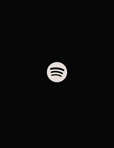 1920x1080px 1080p Free Download Edited Spotify Logo Black White
