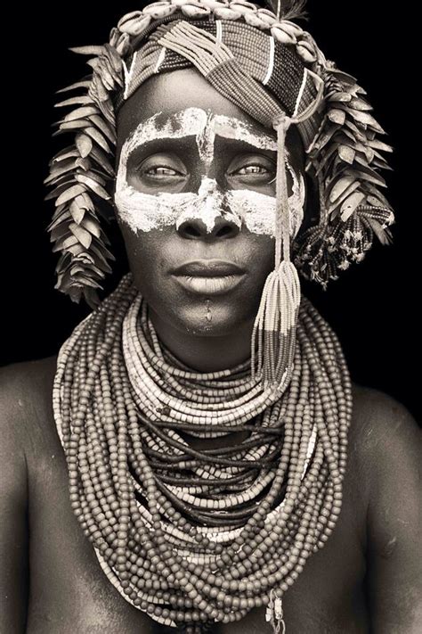 Mario Gerth Photo Retrato Povos Tribais Tribos Africanas