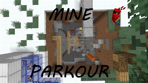 Mine Parkour Minecraft Map Youtube