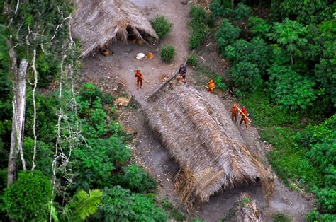 Isolated Amazon Tribe Survival Monitored With Space Technology Using
