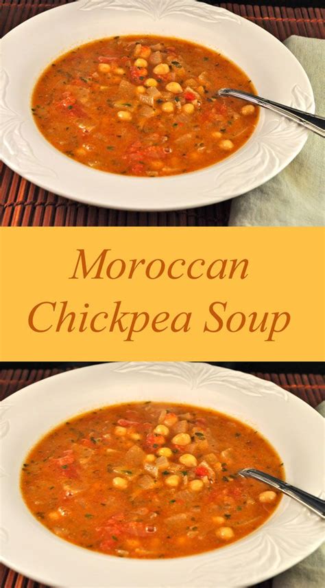 Moroccan lentil chickpea stew is texture rich with warm, earthy flavors. Moroccan Chickpea Soup; the update | Moroccan chickpea ...