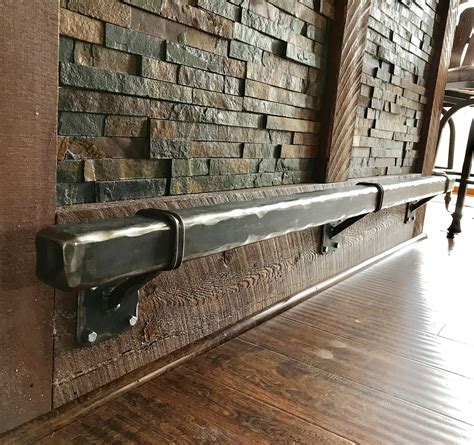 Bar Foot Rail Beautifully Handcrafted Steel Contemporary Etsy