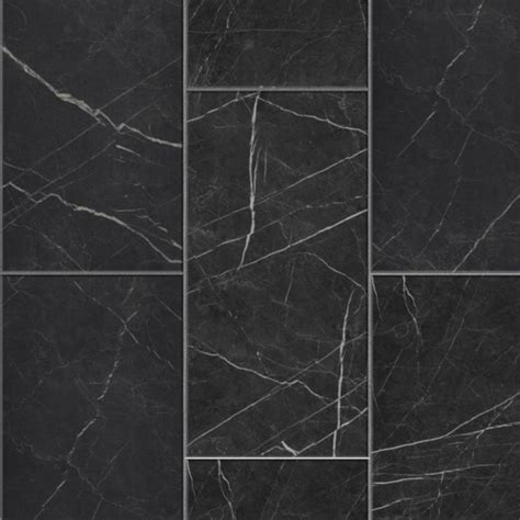 Industry Tile Black Marble Tile Laminate Flooring Sample
