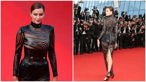 Irina Shayk Sexy Trasparenze Sul Red Carpet Di Cannes