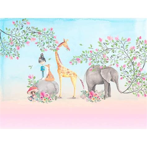 Whimsical Wall Wallpaper Large Wall Murals Mural