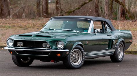 1968 Shelby Gt500kr Convertible One Of 518 Stunner Heads To Auction