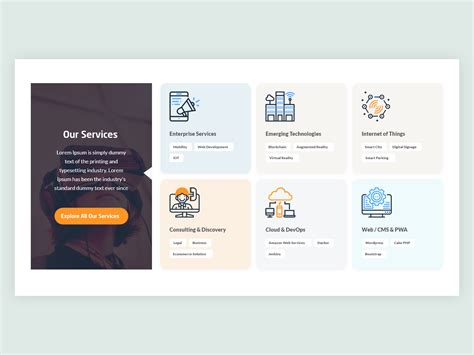 Our Services By Samat Odedara On Dribbble