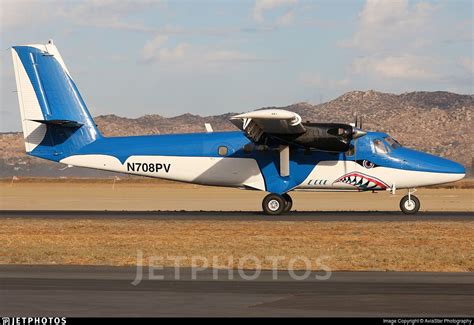 N708pv De Havilland Canada Dhc 6 300 Twin Otter Is The
