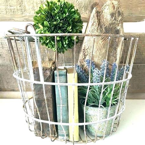 How To Use Wire Baskets And Organize Your Home