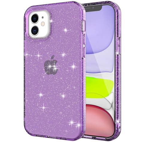 Iphone 12 Mini Clear Case Dteck Bling Glitter Transparent Clear Case