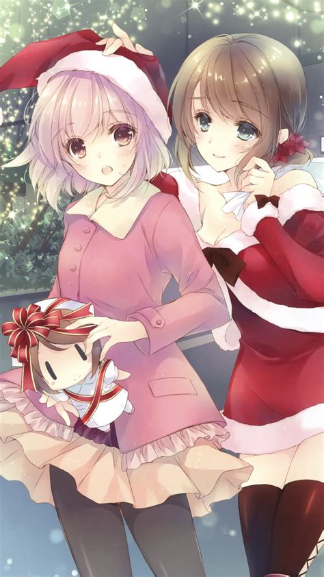 Christmas Anime 2017iphone 7 Plus Wallpaper 1080×1920 Kawaii Mobile