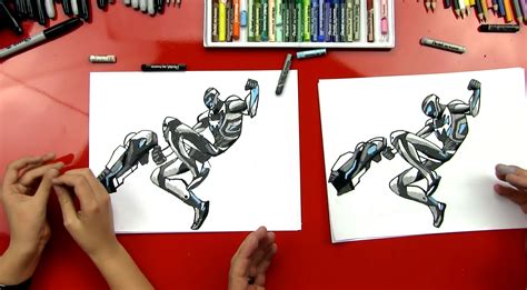 How To Draw Max Steel Art For Kids Hub