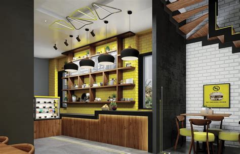 The saudi arabian food service market is projected to grow from an estimated $ 11.6 billion in 2019 to $ 13.7 billion by 2025. Modern Fast Food Restaurant Interior Design | Hail, Saudi ...