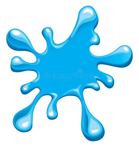 Blue Splash Stock Vector Illustration Of Stain Background 10503071
