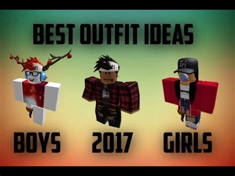How to make aesthetic shirts on roblox | super easy. Roblox - BEST OUTFIT IDEAS 2017 (BOYS AND GIRLS) NEW ...