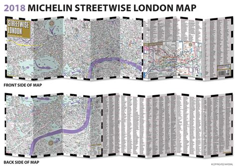Streetwise London Map Laminated City Center Street Map Of London