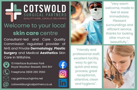 About Us Cotswold Surgical Partners