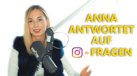 ANNA Antwortet Auf INSTAFRAGEN JAM FM YouTube