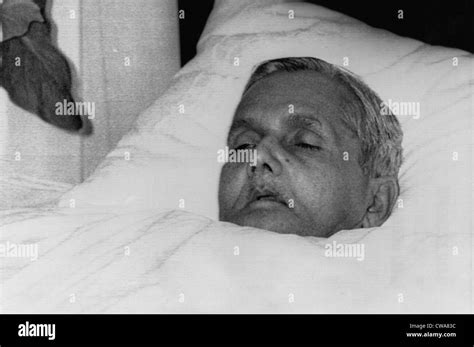 The Body Of Indian Prime Minister Lal Bahadur Shastri January 10 1966 Courtesy Csu Archives