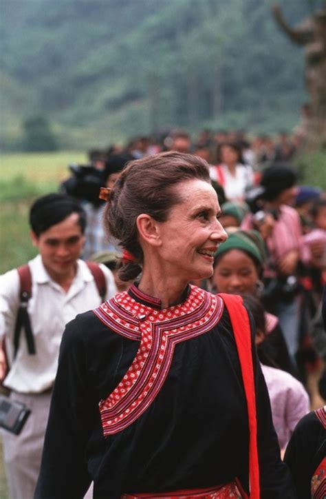 Audrey Hepburn Forever Audrey Photographed During A Unicef Mission In