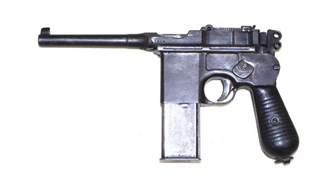 Old Spec Ww2 German Mauser M712 Schellfeuer Auto Pistol With Extended
