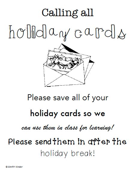 Check spelling or type a new query. Christmas Card Writing Center - Simply Kinder