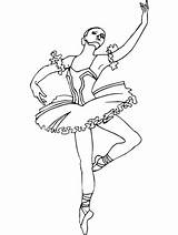 Ballerina Ballett Ballerino Coloringpagebase sketch template