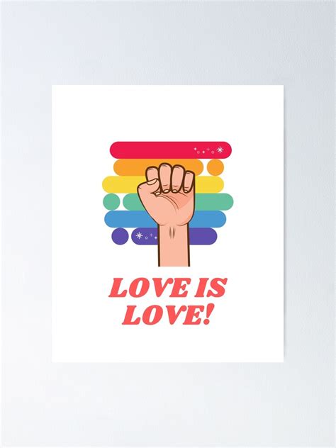 Gay Pride Month Lgbt Pansexual Rainbow Flag Poster For Sale By