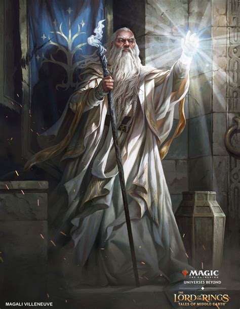 A Sneak Peak At Gandalf And The One Ring From Magics Lord Of The Rings Set