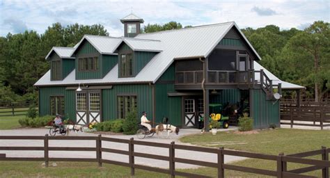 Cool And Natural Pole Barn House Design Homesfeed