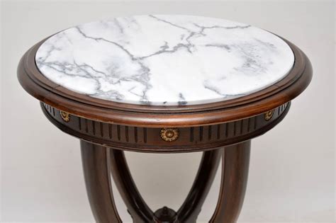 Antique French Marble Top Occasional Table Marylebone Antiques