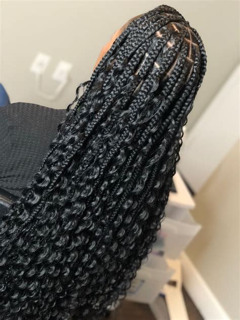 Boho Knotless Braids Styles