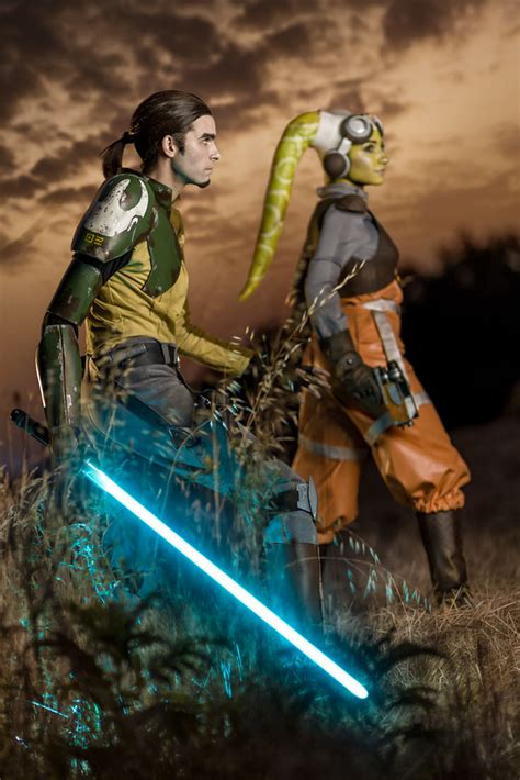 Star Wars Rebels Kanan Jarrus And Hera Syndulla Star War Flickr