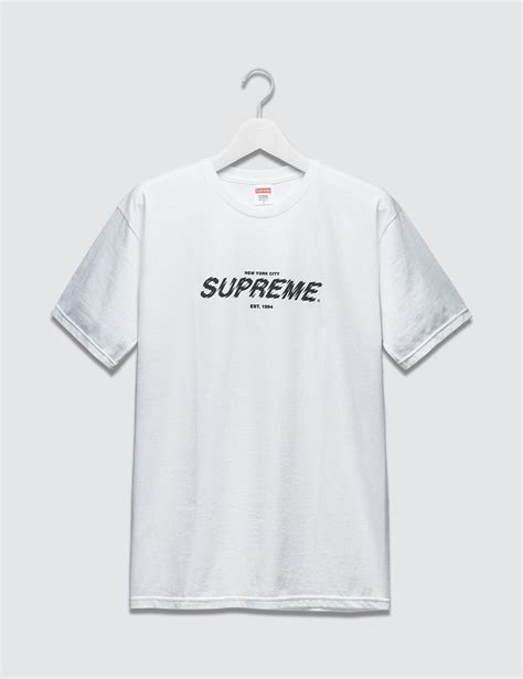 Supreme 2012 77 T Shirt In White For Men Lyst