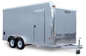 EZ Hauler Advantage Trailers | Aluminum enclosed trailer, Aluminum trailer, Aluminum decking