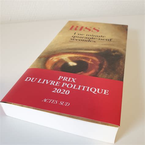 Riss Remporte Le Prix Du Livre Politique 2020 Pour Une Minute Quarante