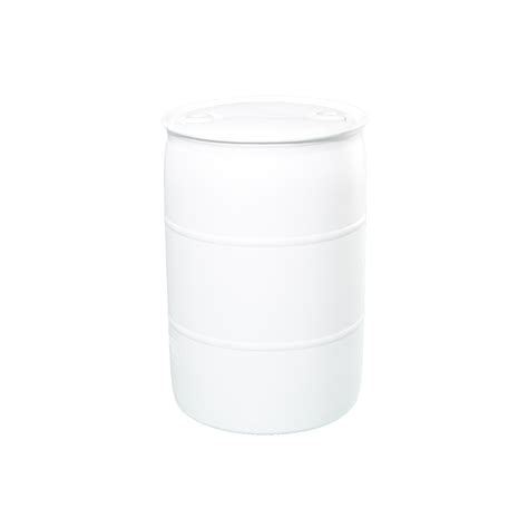 55 Gallon White Tight Head Plastic Drum Illing Packaging Store In