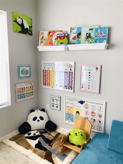 Our Calming Corner | Toddler playroom, Play corner, Calming spaces