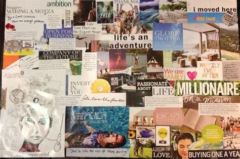 Vision Board Ideas And Examples To Inspire Your Motivation Vision
