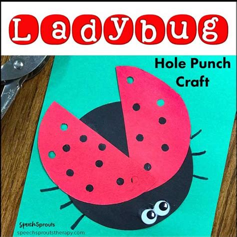You Need To Make This Adorable Easy Ladybug Craft Speech Sprouts