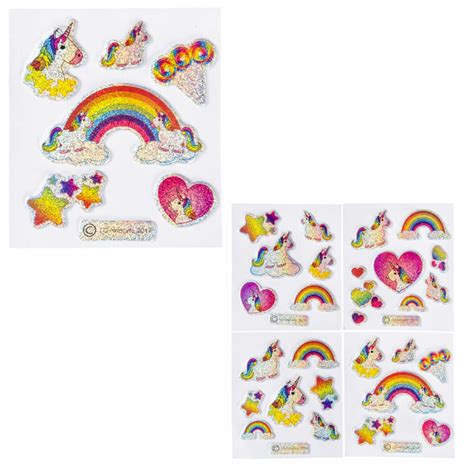 Glitter Stickers Unicorn Toptraktatiesnl