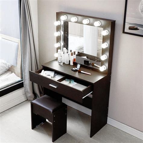 50 Best Makeup Vanity Table With Lights Ideas On Foter