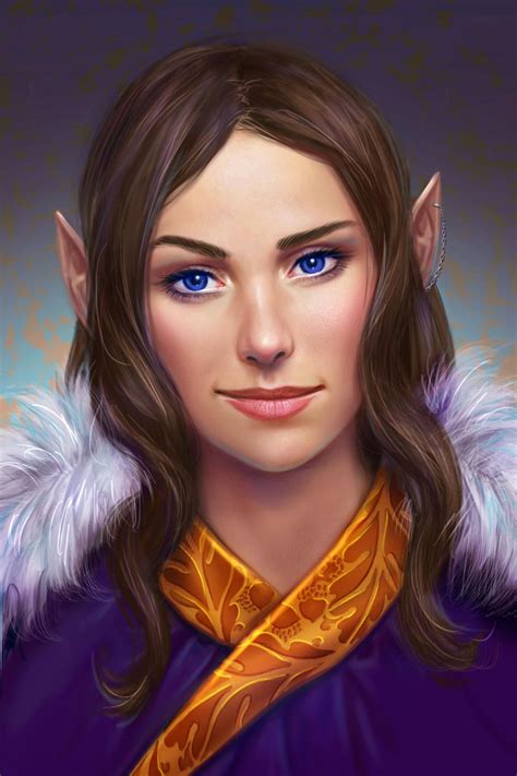A Collection Of Pictures Of How I See You Forgotten Realms Cormyr Portrait Elven