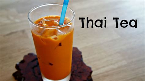 Thai Iced Tea Cha Yen Drinks And Foods Culture