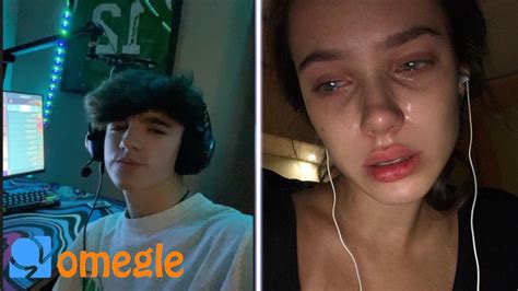i made a girl cry 😢 trolling on omegle youtube