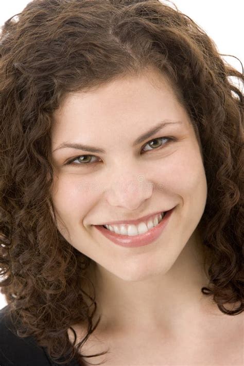 Portrait Of Woman Smiling Stock Image Image Of Young 7231319