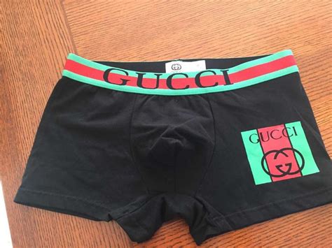 Mens Gucci Black Boxer Briefs Shorts Size Extra Large 32 34 Ebay