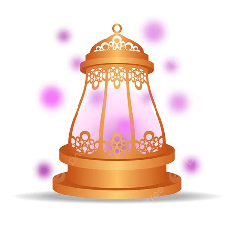 Stand Lantern Vector With Light Effect Festival Greeting Night Png