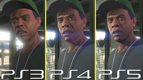 Grand Theft Auto Ps5 Vs Ps4 Vs Ps3 Graphics Comparison Youtube