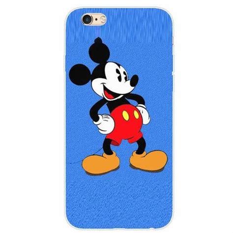 Multicolor Soft Tpu Mickey Mouse Mobile Back Cover Packaging Type Box